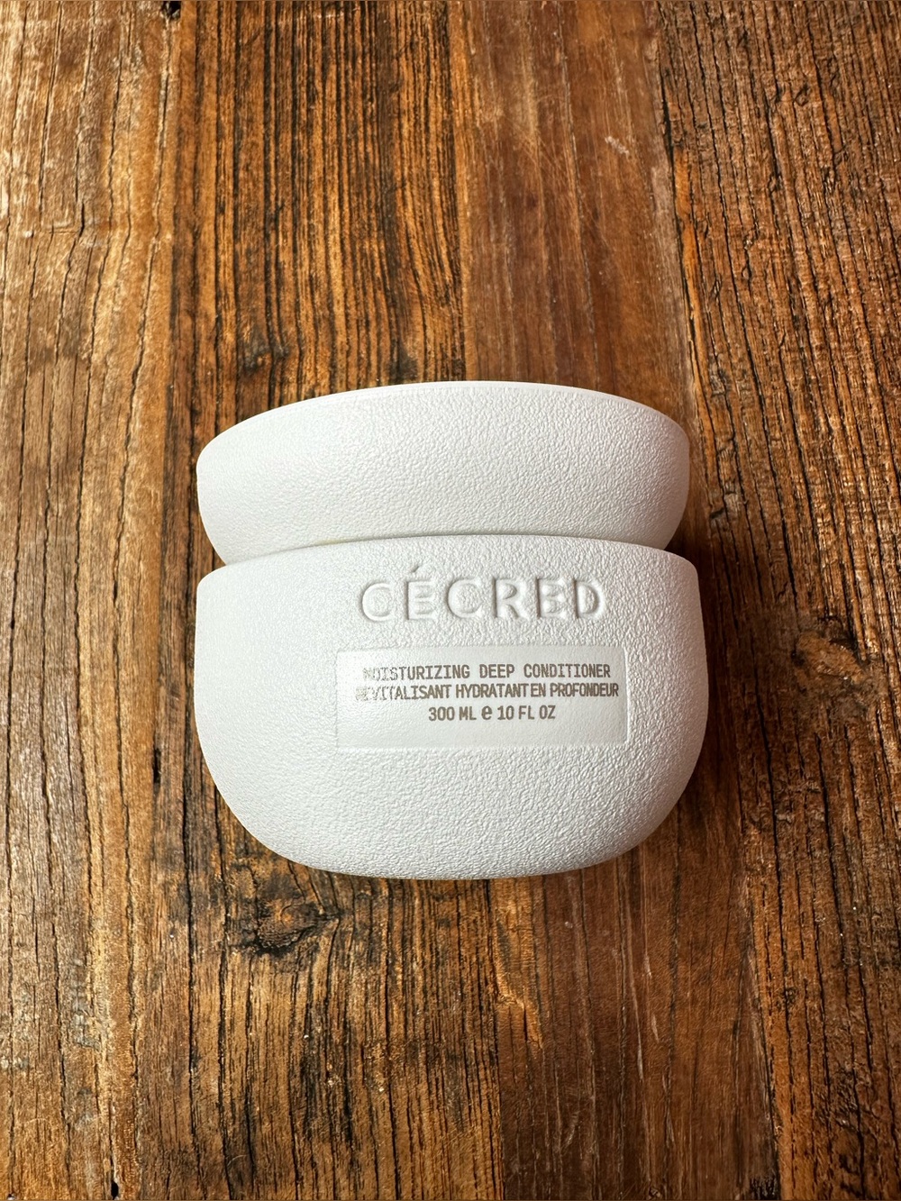 CÉCRED White Moisturizing Deep Conditioner — Hydrating Hair Treatment